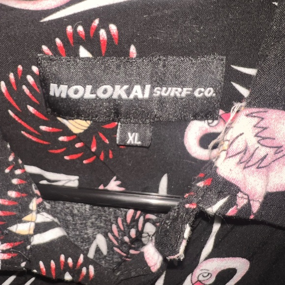 FLAMINGO casual light button down - Picture 2 of 2